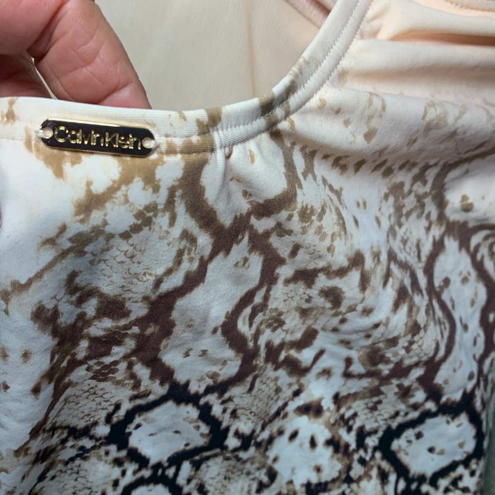 Calvin Klein Snake 🐍 Print Swimsuit - Picture 4 of 5